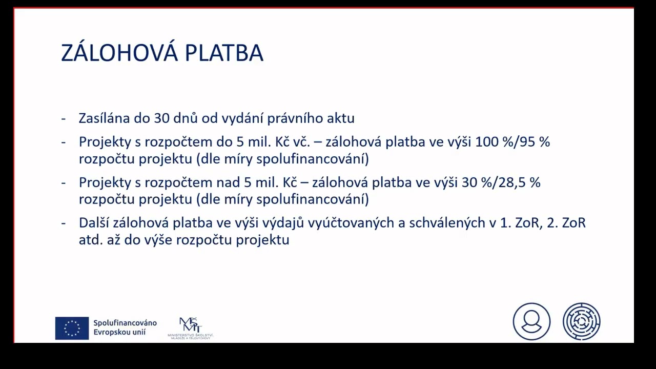 Workshop pro příjemce 40 zpráva o realizaci vzdělávání