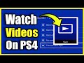 How to install PS4 MEDIA PLAYER to play MKV, AVI, MP4, MPEG 2 Video Files from USB!