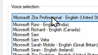 Windows 10 - All text-to-speech voices (Part V: Microsoft Speech Platform in SAPI5 screenshot 1