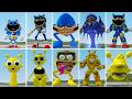 EVOLUTION OF ALL SPRUNKI YELLOW VS ALL SONIC MECHATITAN FAMILY ? IN GARRYSMOD!,...