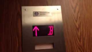 Vintage 1975 Unknown (mod Grocery Beep ThyssenKrupp) Hydraulic Elevator @ ??? Building, Monterey, CA
