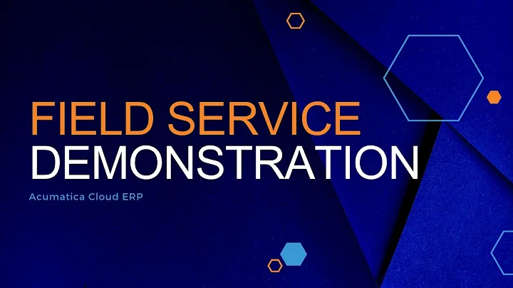 Acumatica Field Service Demonstration
