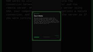 How does SSH actually work behind the scenes?