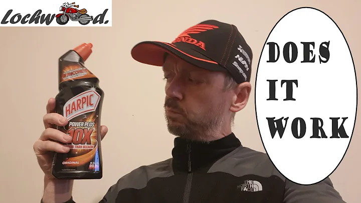 EXHAUST CLEAN WITH HARPIC X10 | (DOES IT WORK???)