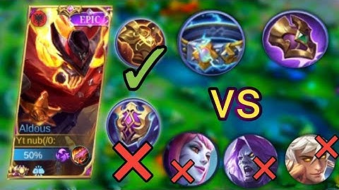 Aldous Best Emblem Set And Hyper Build | Early Damage 🔥| Aldous Best Build 2022 @ALJUICETV