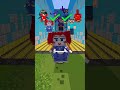 Poppy Playtime Chapter 5 VS Minecraft Challenge 😱 (Part 1) #shorts #minecraft #poppyplaytime