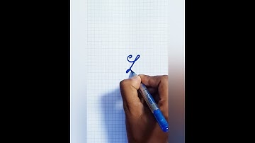 Cursive Capital And Small Letters " L l " || Cursive Writing For Kids