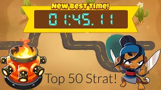 Btd 6 Race Tread Carefully in 1:45.11