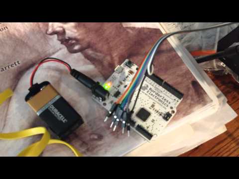 Arduino sketch turning servo 1a