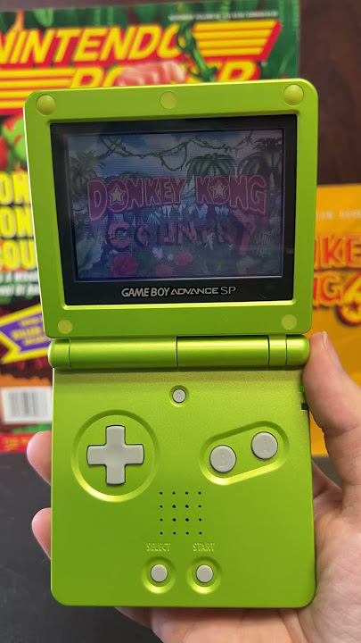 Let's Play Donkey Kong Country on the Game Boy Advance!
