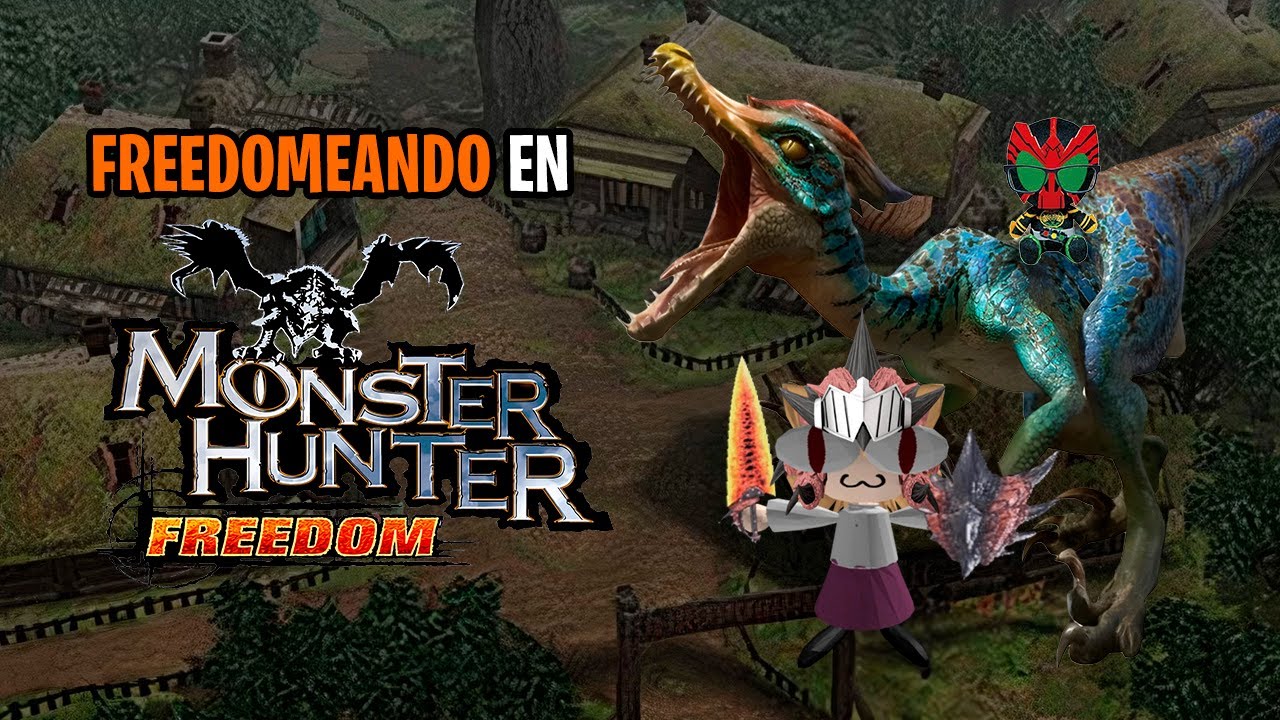 Monster hunter pero salgo del rango bajo - Monster Hunter Freedom