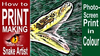 How to Screen-print , python strike 2