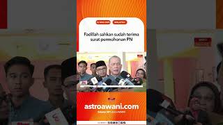 Fadillah sahkan sudah terima surat permohonan PN