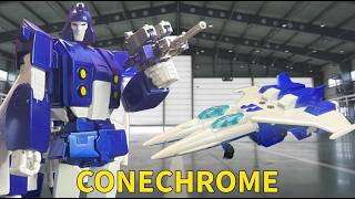 X Transbots ConeChrome SlugSlinger