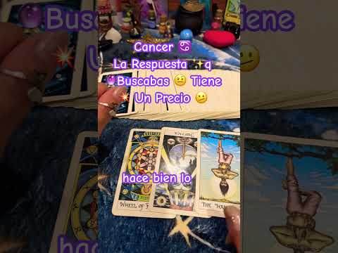 Cancer ♋️ La Respuesta q BuscasGiro Inesperado 2da. Parte Serie Para Ti #tarotbrujis ♀️⚡️