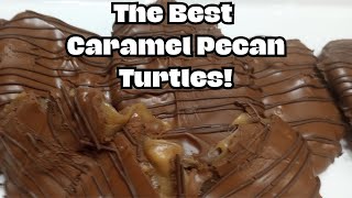 The Best Caramel Pecan Turtle Clusters!!