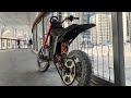 Test driving my bike after fixing the rear tire. 