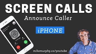 iPhone Tip: Screen Phone Calls