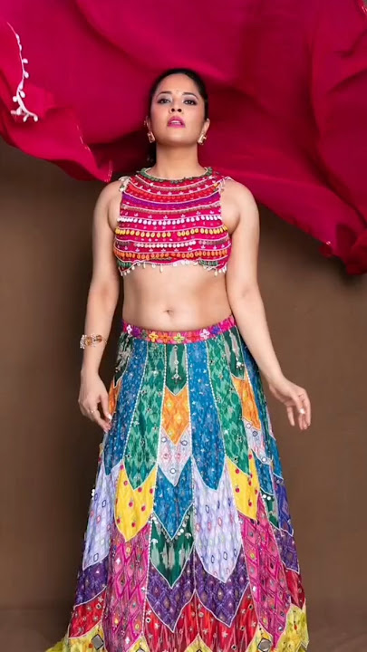 Anchor Anasuya navel show photoshoot actress hot in bikini #youtubeshorts #shorts