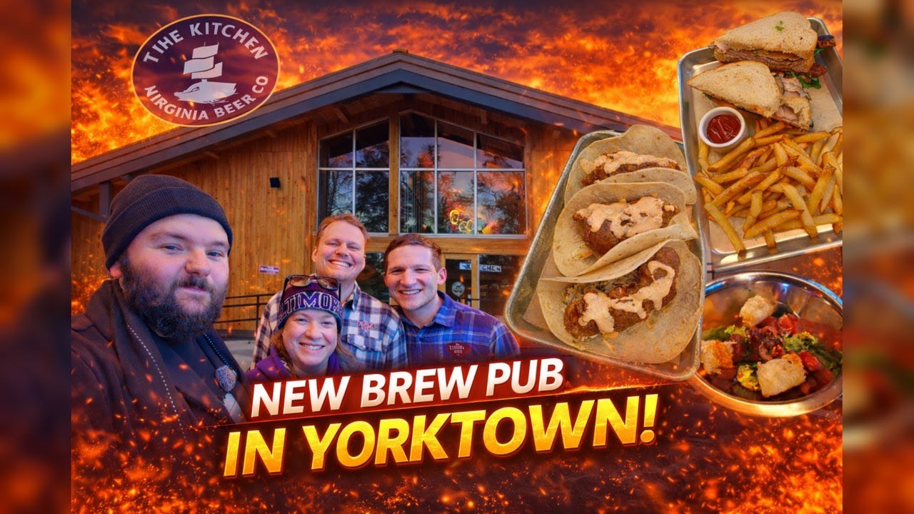 New Brew Pub Opens in Yorktown | The Kitchen from the Virginia Beer Co.