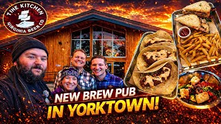 New Brew Pub Opens in Yorktown The Kitchen from the Virginia Beer Co