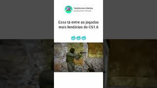 Uma das Jogadas Mais Lendárias da História do CS1.6 #jogosfps #fps #warzone #memes #gamesfps #cs16