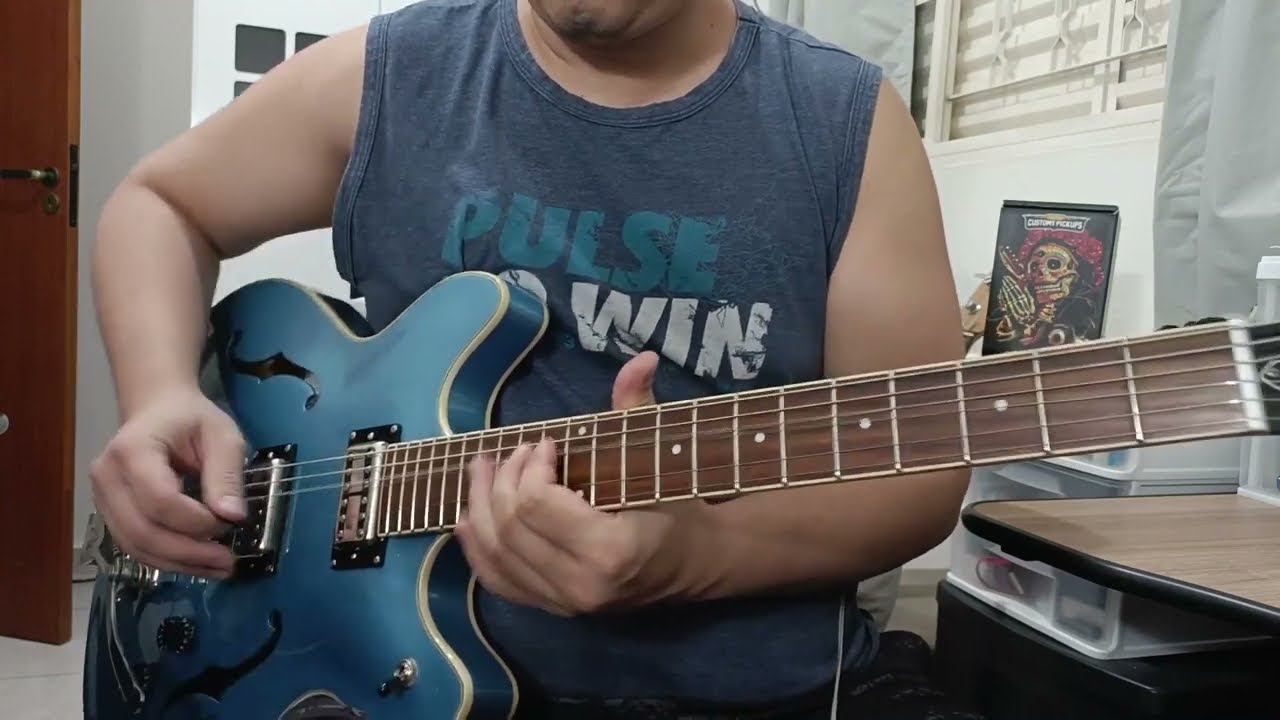 Demo: Guild Starfire DC I + Customy Pickups PAF 1957 Humbuckers