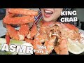 ASMR WHOLE GIANT KING CRAB ***3 MIL PART 2*** (EATING SOUNDS) NO TALKING | SAS-ASMR