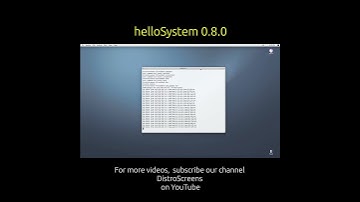 helloSystem 0.8 Glimpses #shorts