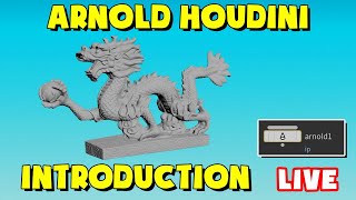 Learning Arnold for Houdini - LIVE Introduction