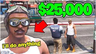 Billy Anderson Hires a $25,000 Henchman on GTA RP