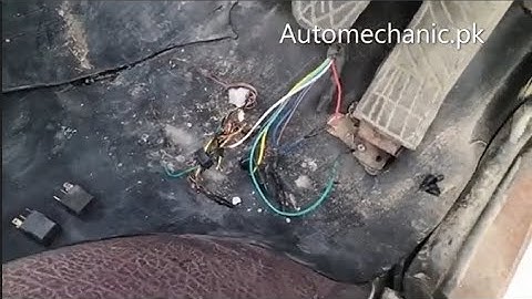 Suzuki Ravi Bolan CNG Wiring Repair  | Common Issues & Fixes | Urdu Hindi Tutorial