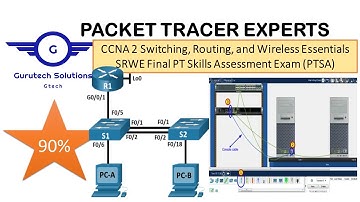 [CCNA 2 Final Practical Exam] SRWE Final PT Skills Assessment Exam (PTSA)