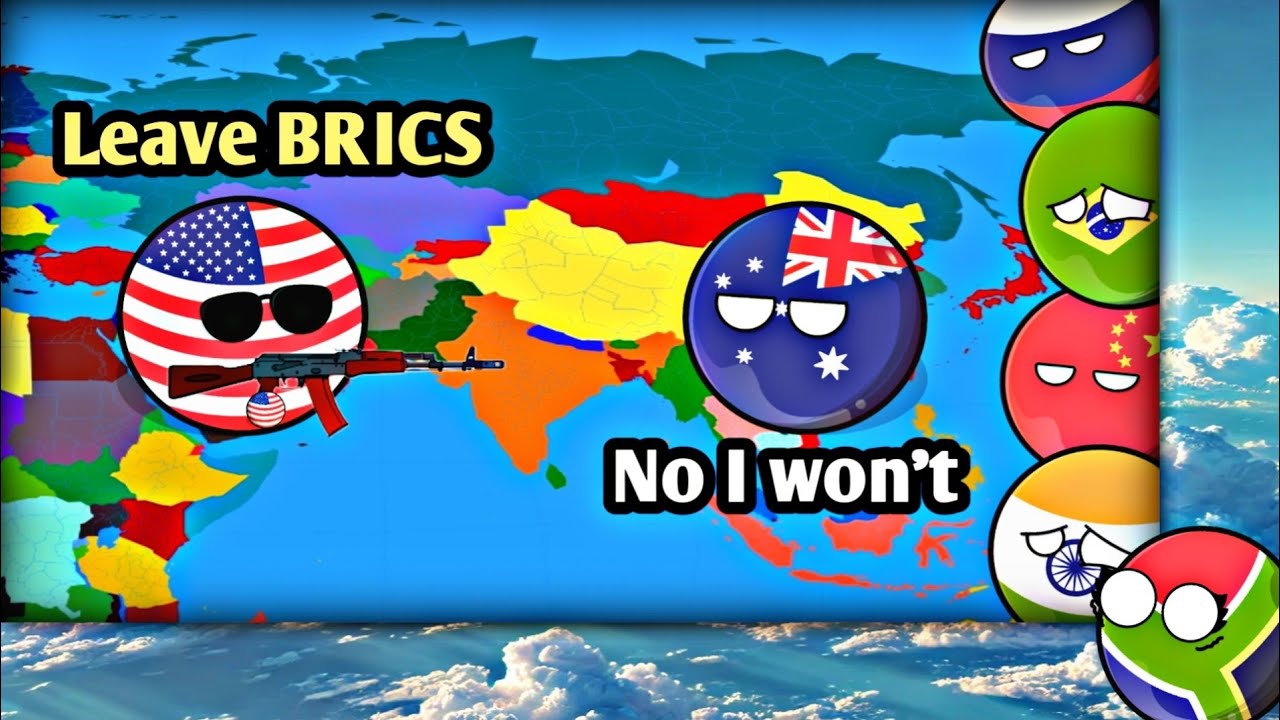 Что, если Австралия присоединится к БРИКС? | Countryballs Animation | EP 2 | Geowolf