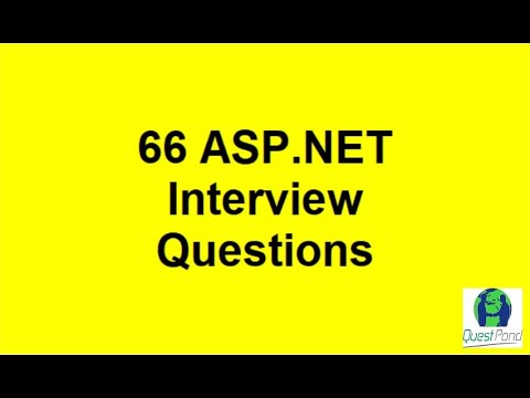 ASP.NET Interview Questions | ASP.NET MVC Interview Questions