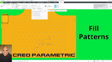 Creo Parametric - Fill Patterns