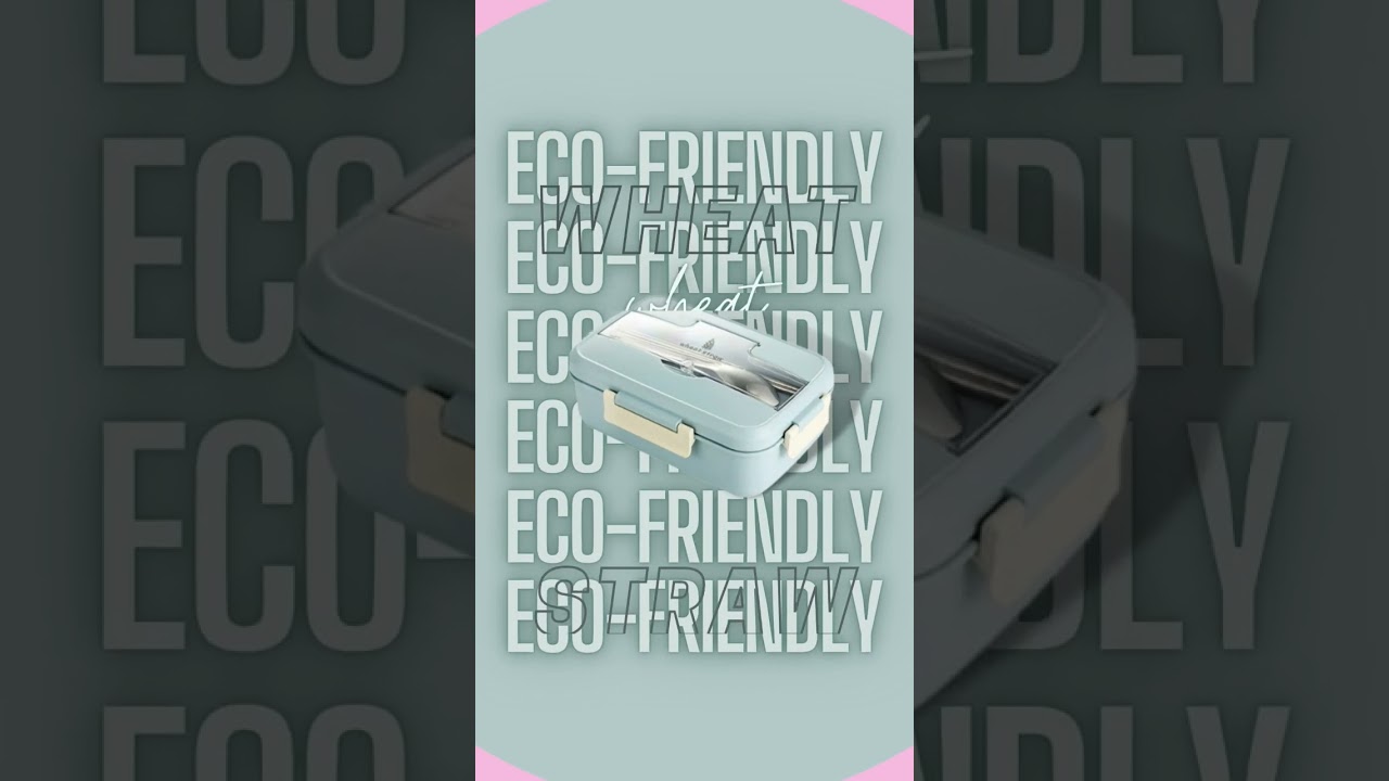 45% OFF Eco-friendly Lunch Box with Utensils