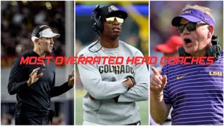 Top 10 most overrated college football head coaches 2024