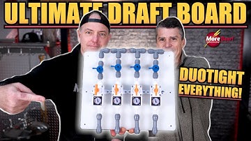 Building a DUOTIGHT DRAFT REGULATOR BOARD | Serve on Draft at 4 DIFFERENT PRESSURES! | MoreBeer!