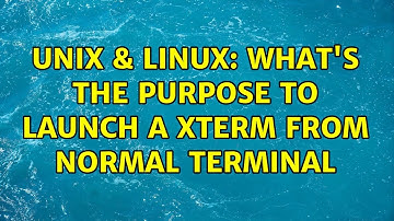 Unix & Linux: What