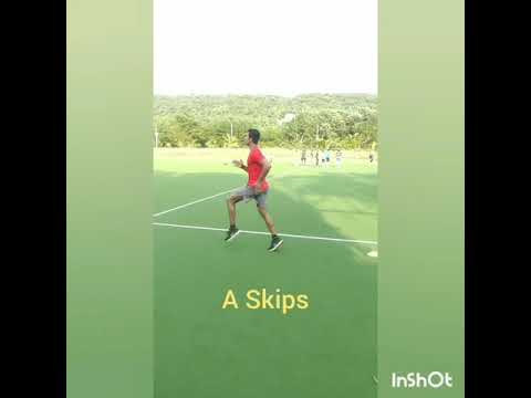 #Basic running drills / #ABCD Skips / #athletic drills