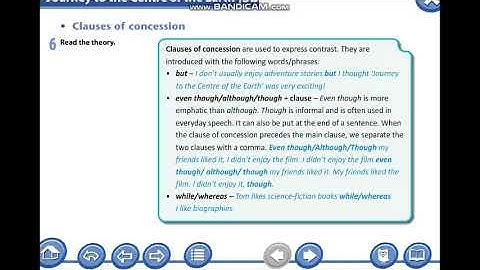 Excel 9th grade. Module 5. Clause of concession