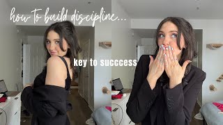 How to be disciplined | CREATING DISCIPLINE HABITS | LEVEL UP YOUR LIFE | ACHIEVE YOUR GOALS