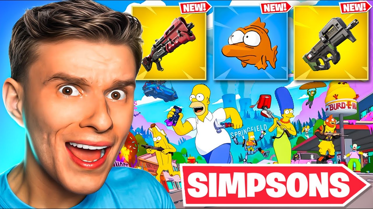 FORTNITE SIMPSONS IST DA 🍩😂