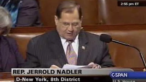 Rep. Nadler on Preventing Hate Crimes