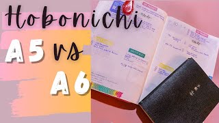 A5 vs A6 Planner Hobonichi | How to Choose