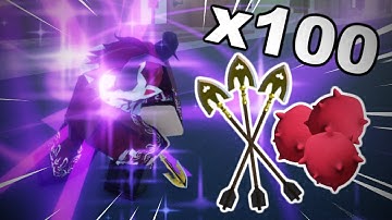 [YBA] Using 100 Arrows and Rokas for SKINS!