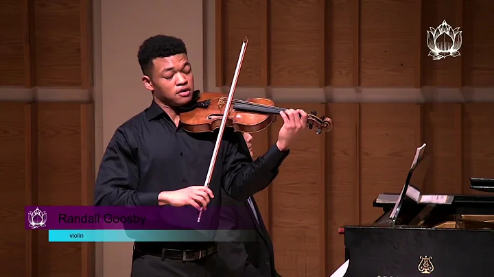 Randall Goosby | Bach: Sonata in C major, III. Largo