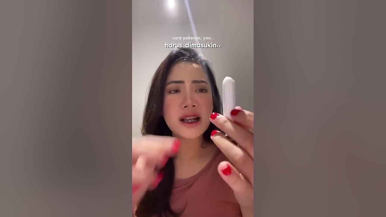 PERTAMA KALI COBAIN TAMPON PENGGANTI PEMBALUT #shorts