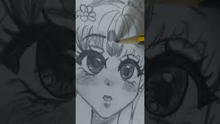 #music #art anime  girl drawing ✨️ kawai art style  💖 art by Abeer.